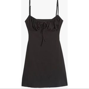 WEWOREWHAT Ruched Mini Dress